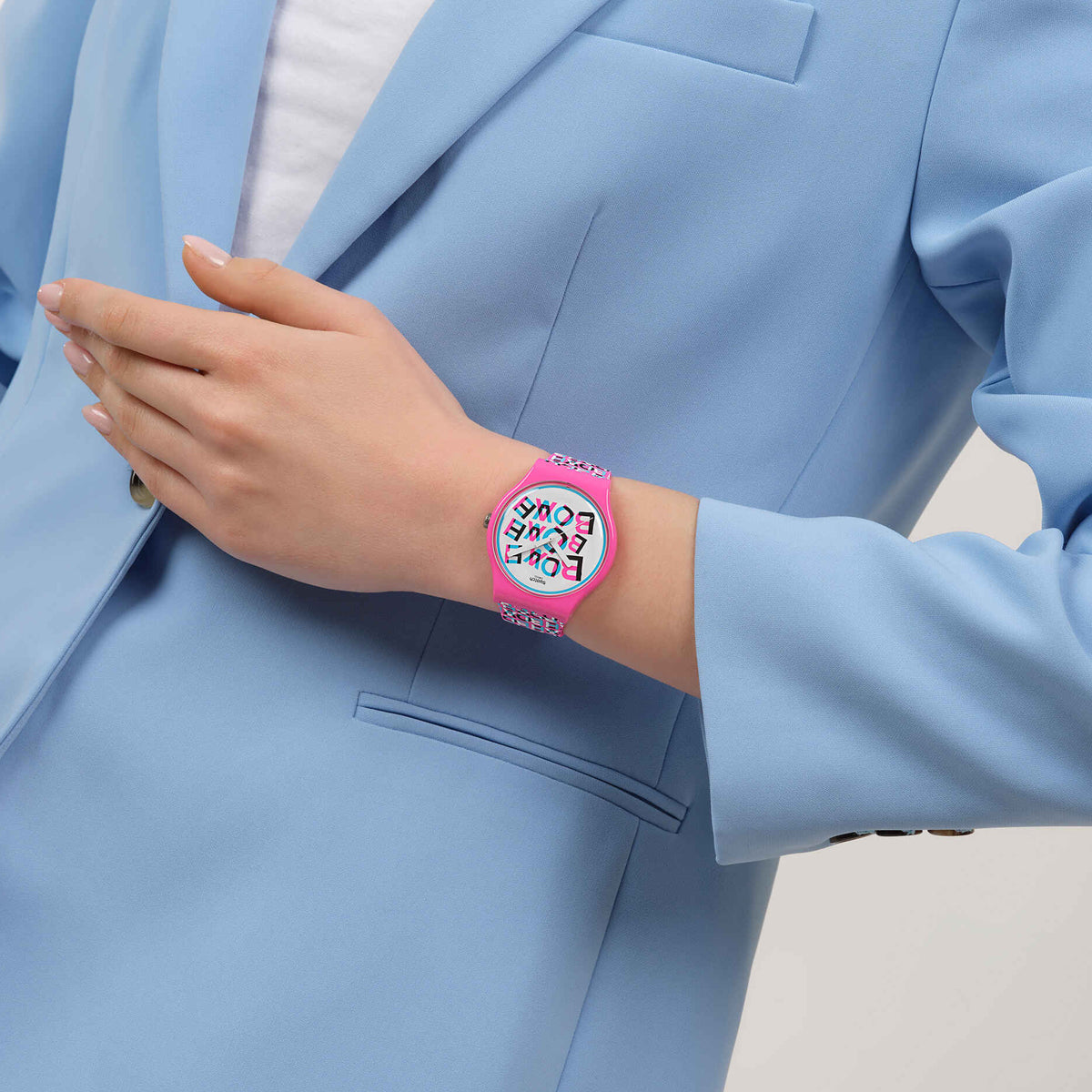 SWATCH Mod. LOVE & BLAH SO29Z156 Armbanduhr ansicht-3