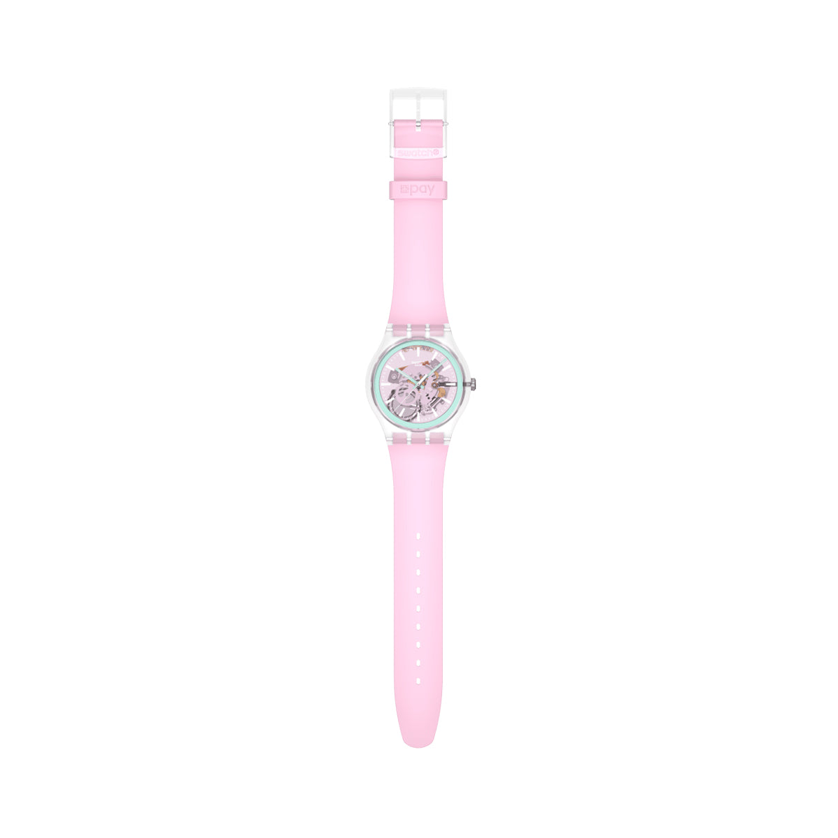 SWATCH Mod. PERFECTLY PINK PAY! SO29K121-6000 Armbanduhr Rosa