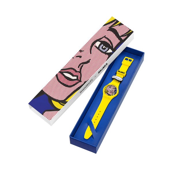 SWATCH Mod. REVERIE BY ROY LICHTENSTEIN, THE WATCH SO28Z117 Armbanduhr 34 mm ansicht-2