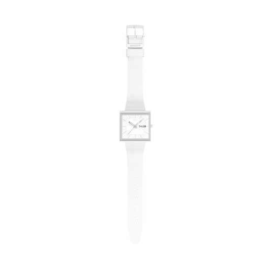 SWATCH Mod. WHAT IF…ALLWHITE? SO34W700 Armbanduhr Weiss