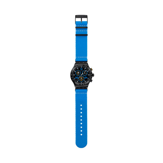 SWATCH MOMENTS IN BLUE YVB100 Armbanduhr Blau