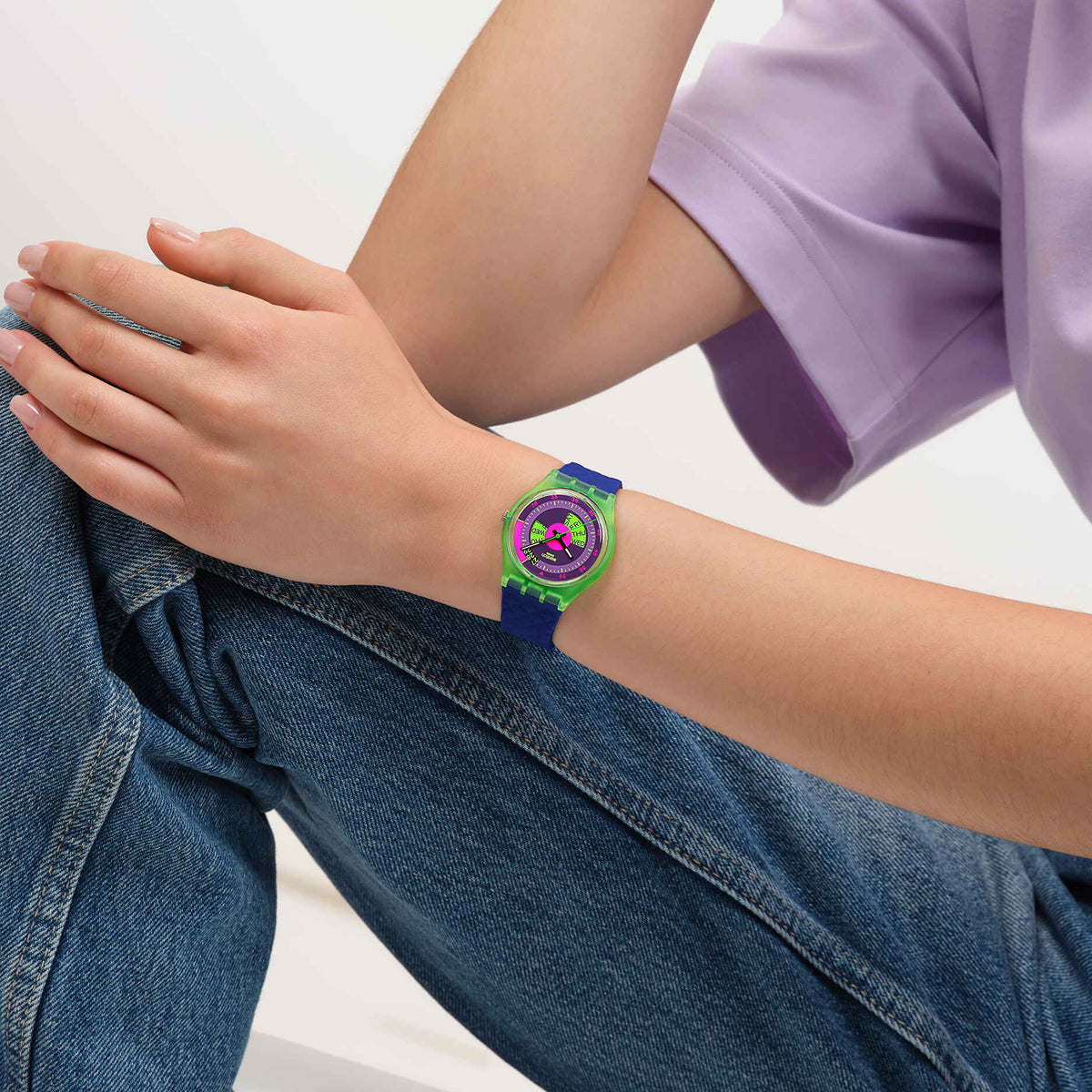 SWATCH NEON SKYCHART SO28G704 Armbanduhr ansicht-3