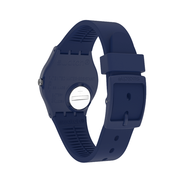 SWATCH OVER BLUE GN726 Day & Date Armbanduhr 34 mm Blau ansicht-3