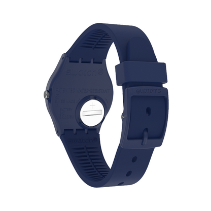 SWATCH OVER BLUE GN726 Day & Date Armbanduhr 34 mm Blau ansicht-3