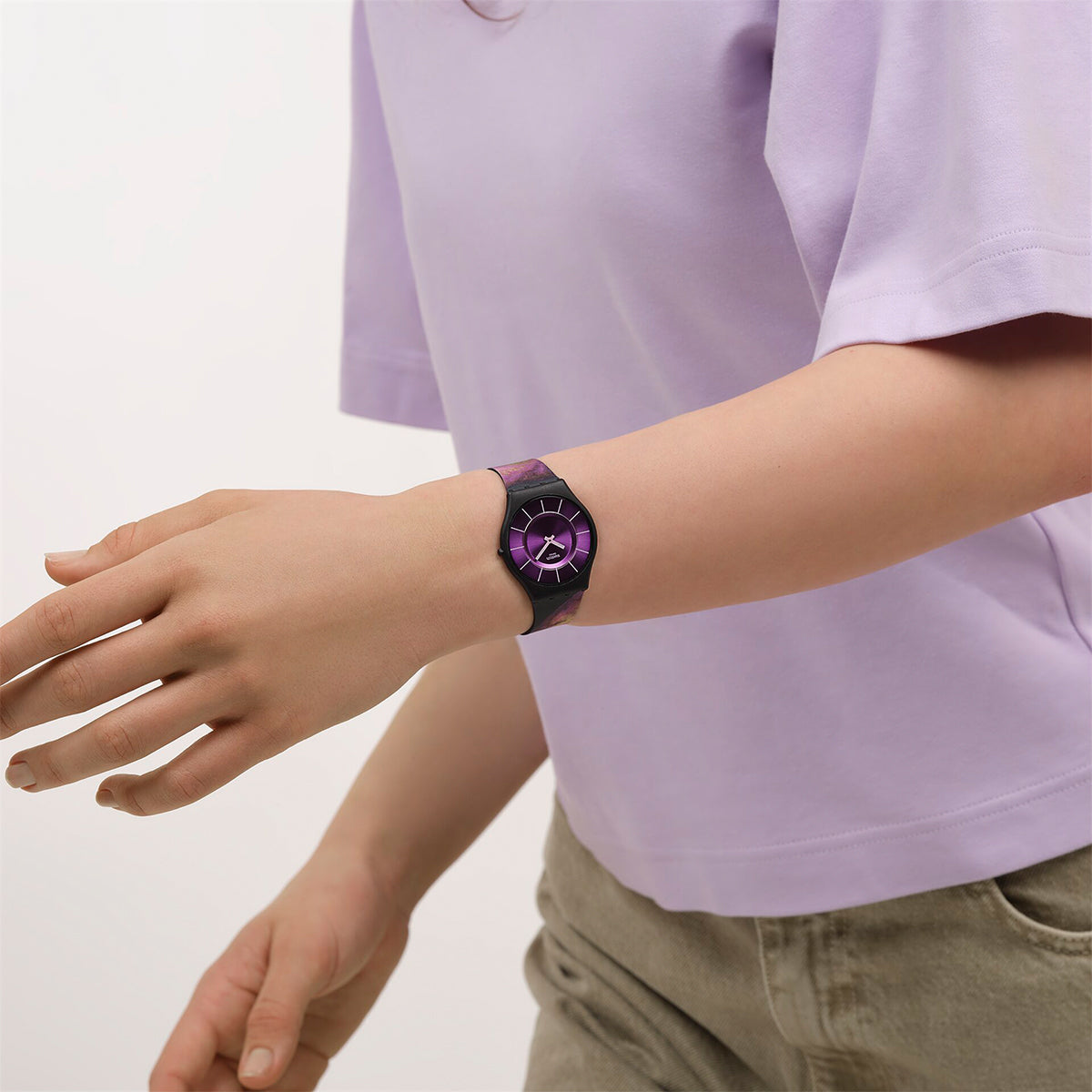 SWATCH PARADISE BLOOM SS08B106 Armbanduhr ansicht-3