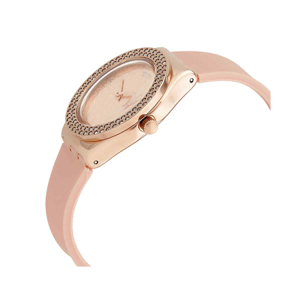 SWATCH PINK CONFUSION YLG140 Armbanduhr 33 mm Rosa ansicht-2