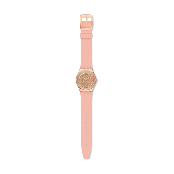 SWATCH PINK CONFUSION YLG140 Armbanduhr 33 mm Rosa