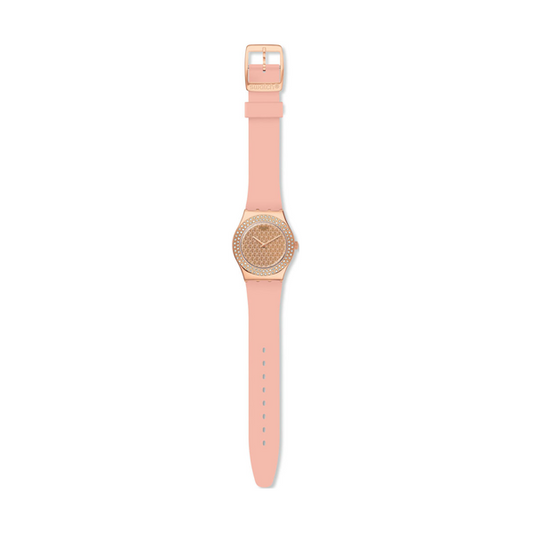 SWATCH PINK CONFUSION YLG140 Armbanduhr 33 mm Rosa