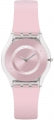 SWATCH PINK PASTEL SFE111 Only Time Armbanduhr 34 mm Rosa ansicht-2