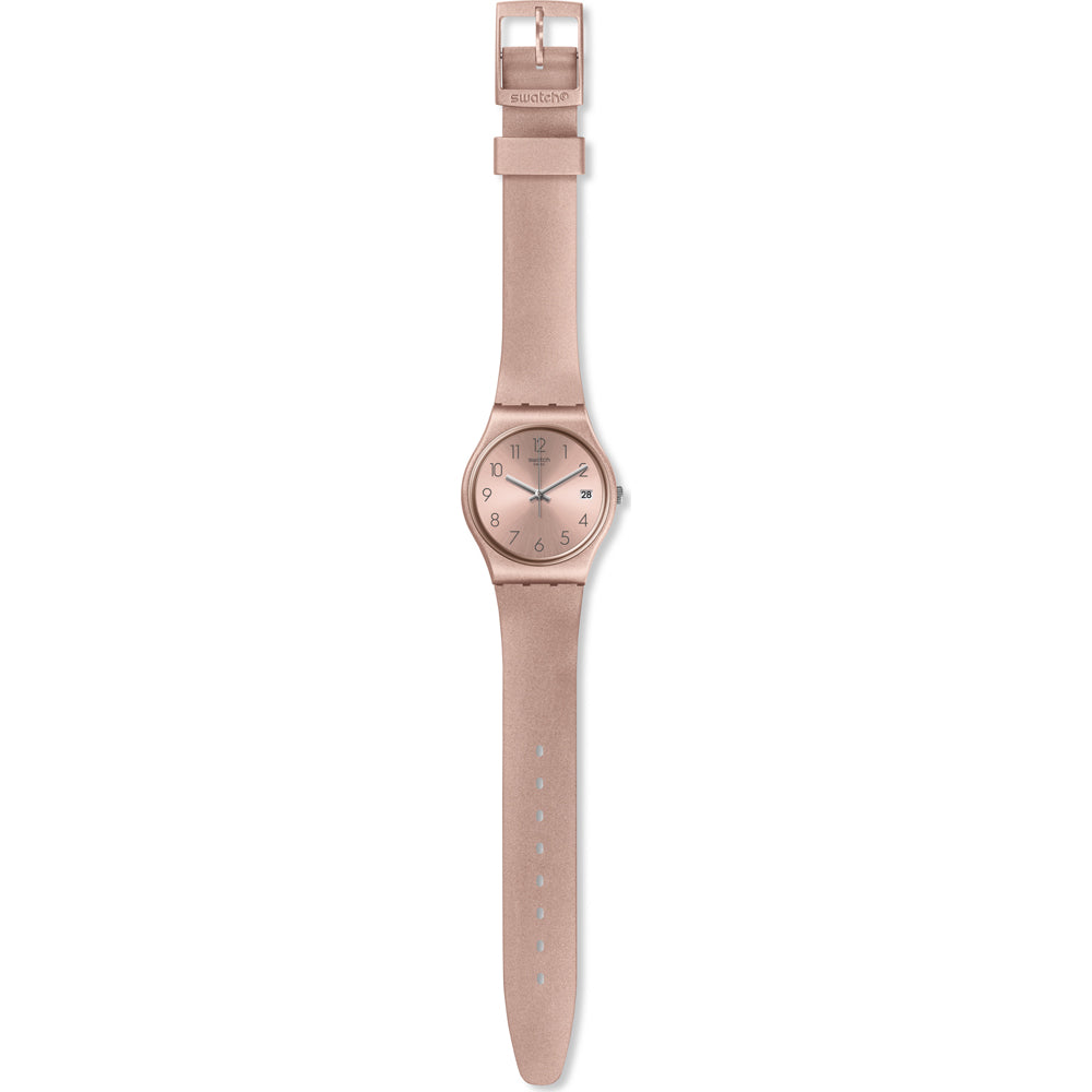 SWATCH PINKBAYA GP403 Date Armbanduhr 34 mm Rosa ansicht-3