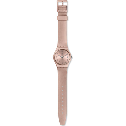 SWATCH PINKBAYA GP403 Date Armbanduhr 34 mm Rosa