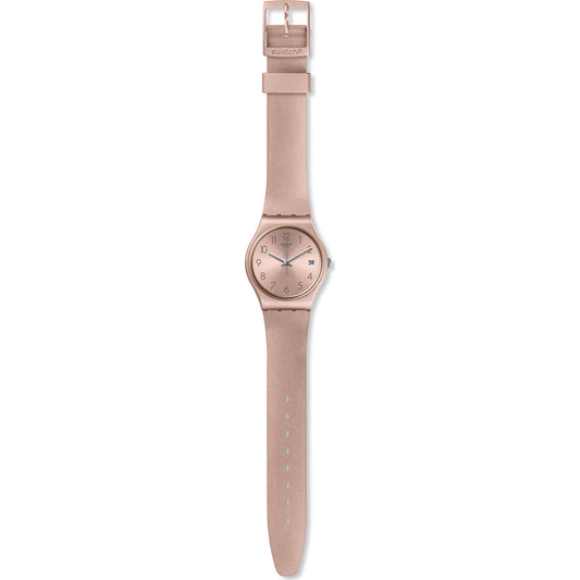 SWATCH PINKBAYA GP403 Date Armbanduhr 34 mm Rosa
