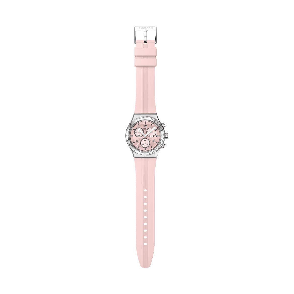 SWATCH POPPINGLY PINK YVS532 Armbanduhr Rosa