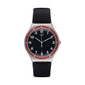 SWATCH RED WHEEL YWS417 Date Armbanduhr 42 mm Rot ansicht-2