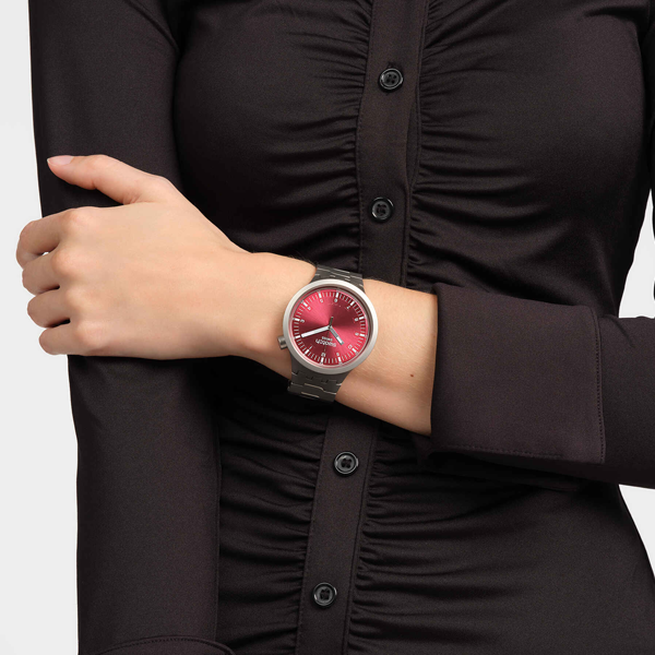SWATCH SCARLET SHIMMER SB07S104G Armbanduhr ansicht-2