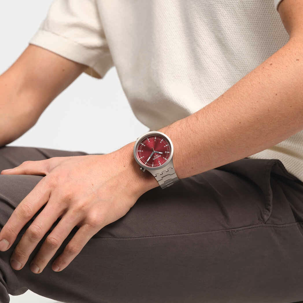 SWATCH SCARLET SHIMMER SB07S104G Armbanduhr