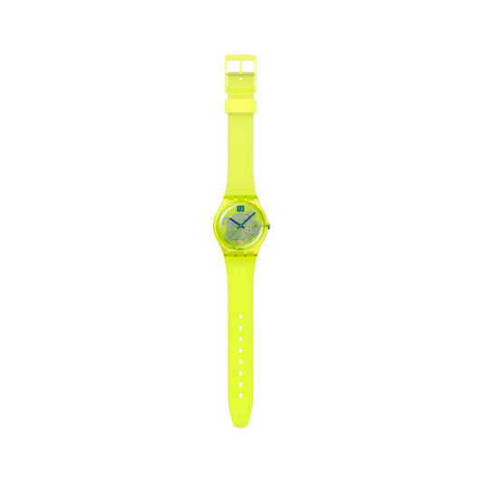 SWATCH LUMINOUSLY LEMON Armbanduhr SO28J103 – Produktansicht