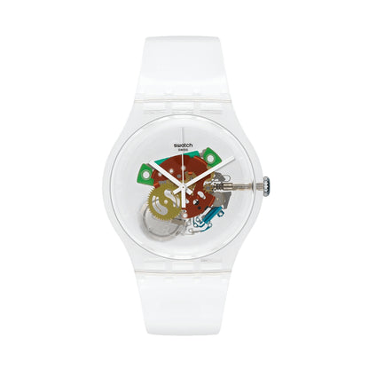 SWATCH SO29K104-S06 Only Time Armbanduhr 34 mm ansicht-3