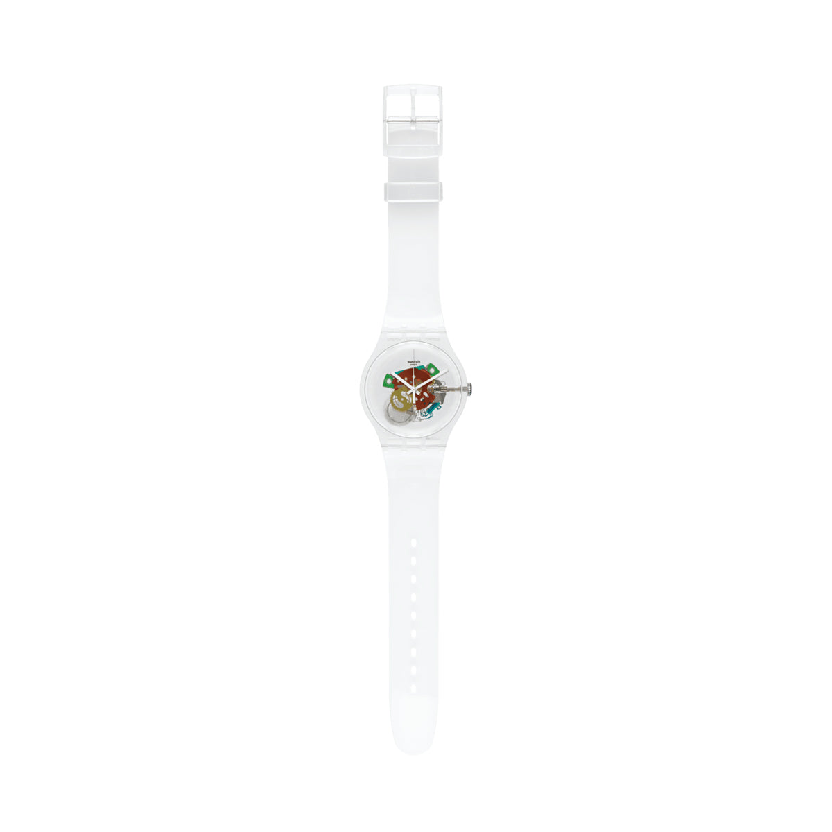 SWATCH SO29K104-S06 Only Time Armbanduhr 34 mm