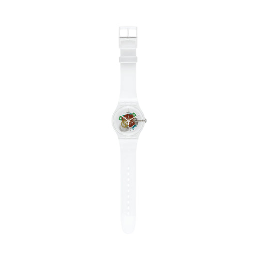 SWATCH SO29K104-S06 Only Time Armbanduhr 34 mm