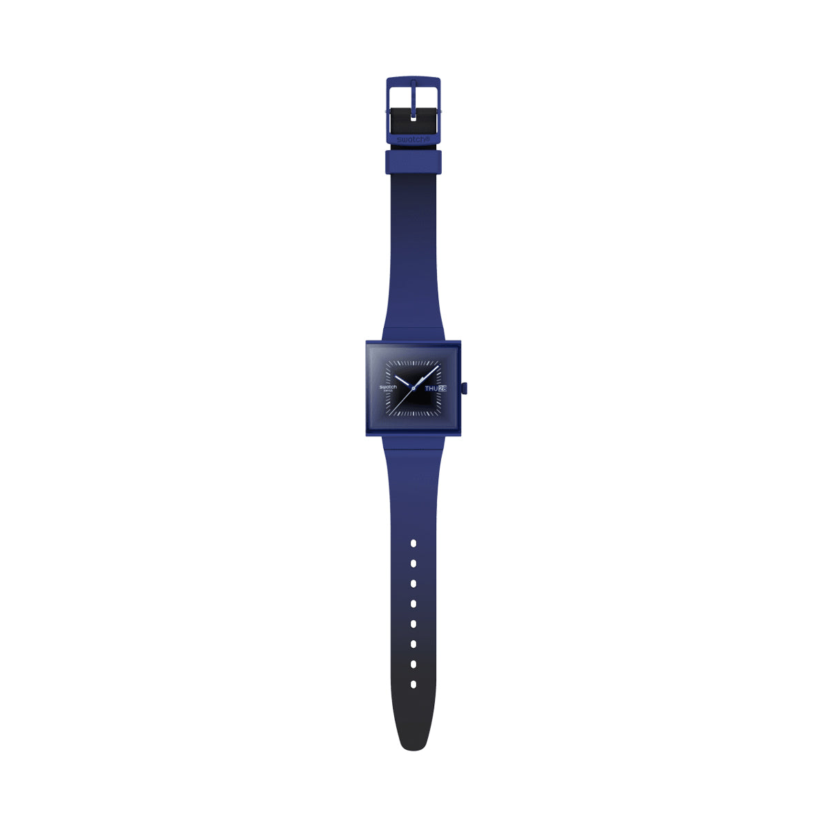 SWATCH SQUARELY BLACKLIGHT SO34N700 Armbanduhr Schwarz