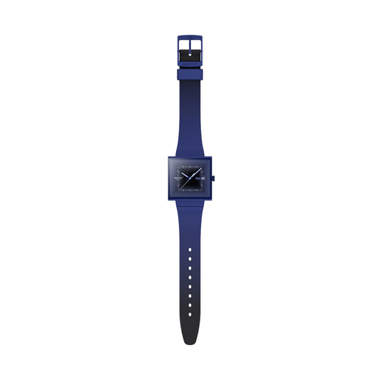 SWATCH SQUARELY BLACKLIGHT SO34N700 Armbanduhr Schwarz