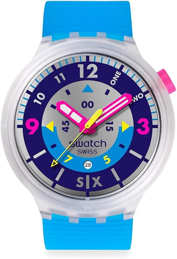 SWATCH SWATCH NEON HIELO SB01K400 Armbanduhr ansicht-3