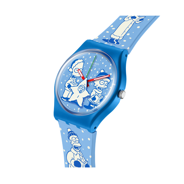 SWATCH TIDINGS OF JOY SO28Z126 Armbanduhr ansicht-3