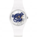 SWATCH TIME TO BLUE SMALL SO31W103 Armbanduhr Blau ansicht-2