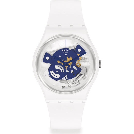 SWATCH TIME TO BLUE SMALL SO31W103 Armbanduhr Blau