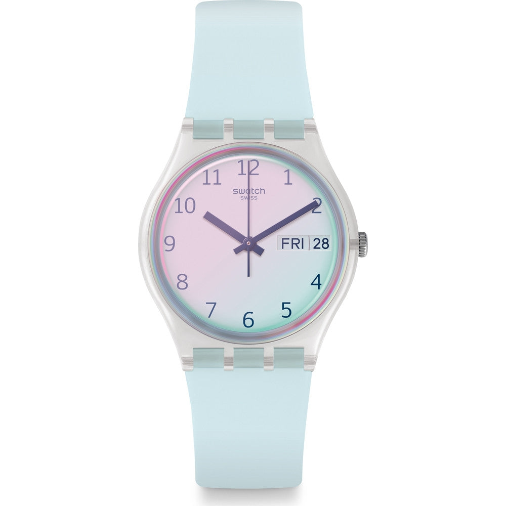 SWATCH ULTRACIEL GE713 Day & Date Armbanduhr 34 mm ansicht-2