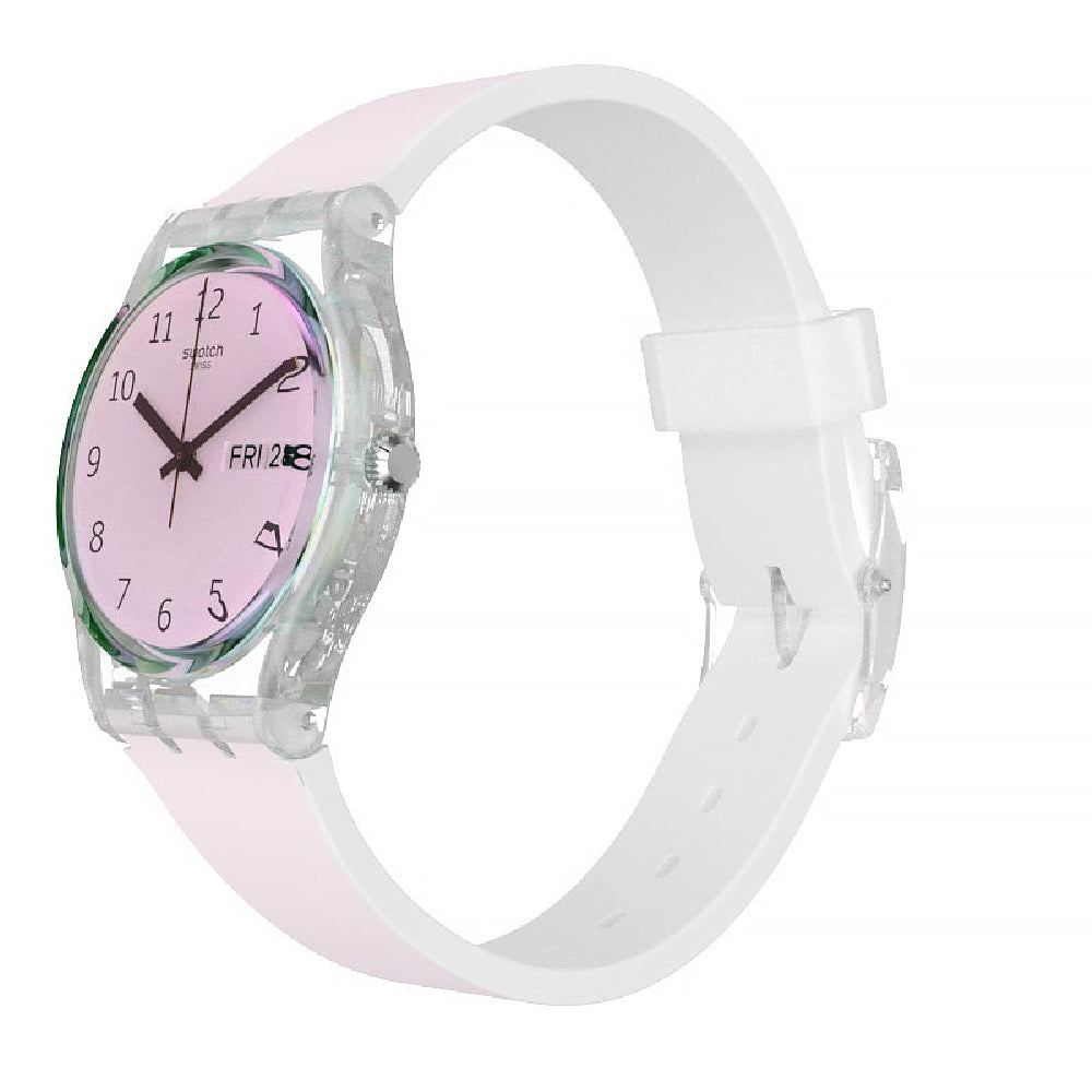 SWATCH ULTRAROSE GE714 Day & Date Armbanduhr 34 mm ansicht-2