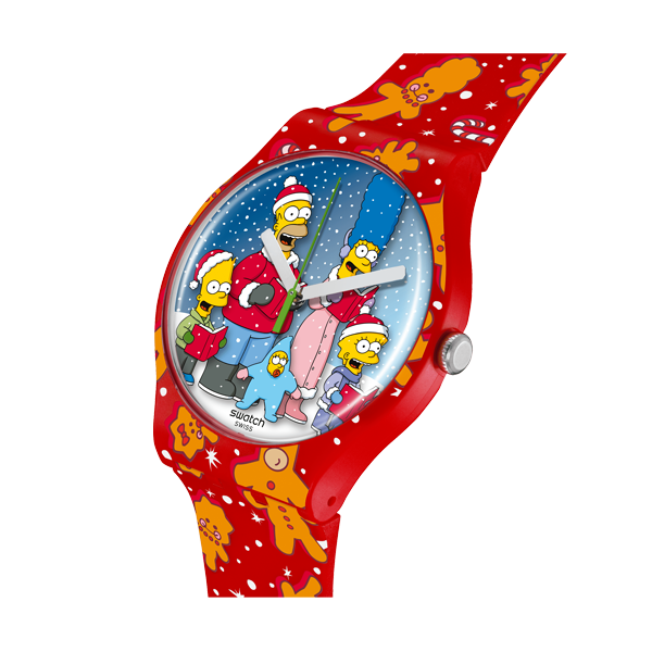 SWATCH WONDROUS WINTER WONDERLAND SUOZ361 Armbanduhr ansicht-3