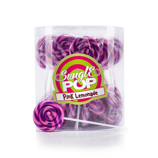 Swigle Pop Mini Pink Lemonade 50x12g - Candyshop.ch
