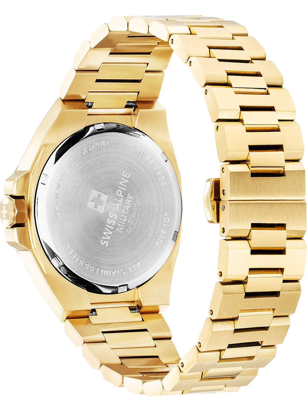 SWISS ALPINE MILITARY 7005-1114 Analoguhr Armbanduhr 46 mm ansicht-3