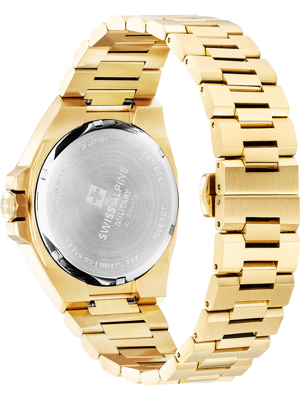 SWISS ALPINE MILITARY 7005-1115 Analoguhr Armbanduhr 46 mm ansicht-3