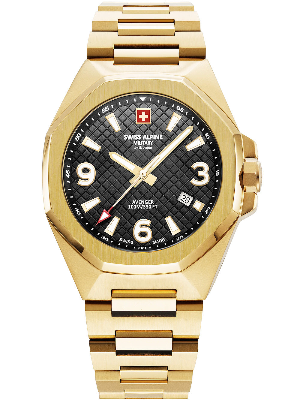 SWISS ALPINE MILITARY 7005-1117 Analoguhr Armbanduhr 46 mm