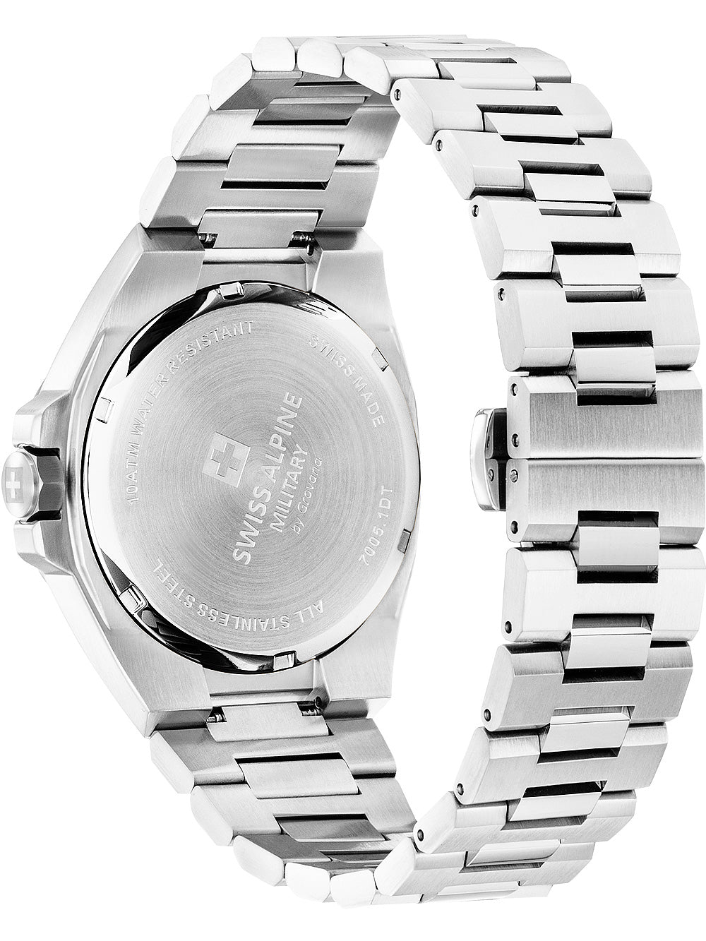 SWISS ALPINE MILITARY 7005-1137 Analoguhr Armbanduhr 46 mm ansicht-3