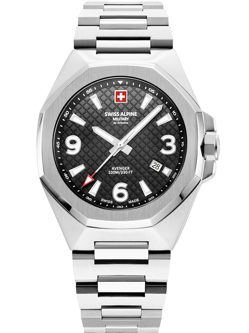 SWISS ALPINE MILITARY 7005-1137 Analoguhr Armbanduhr 46 mm