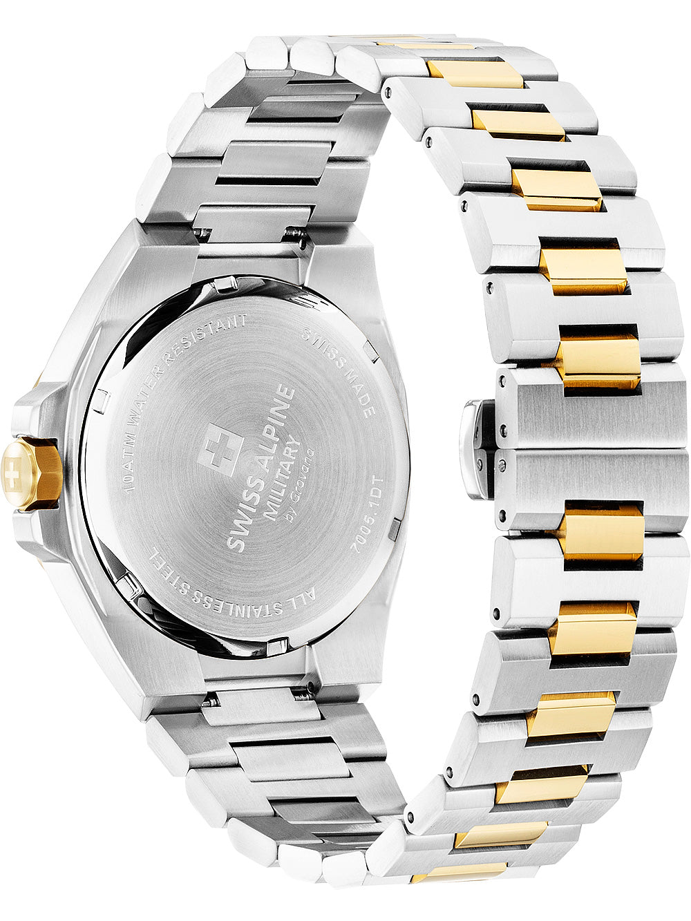 SWISS ALPINE MILITARY 7005-1144 Analoguhr Armbanduhr 46 mm ansicht-3