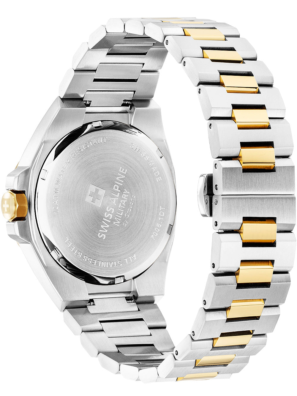 SWISS ALPINE MILITARY 7005-1145 Analoguhr Armbanduhr 46 mm ansicht-3