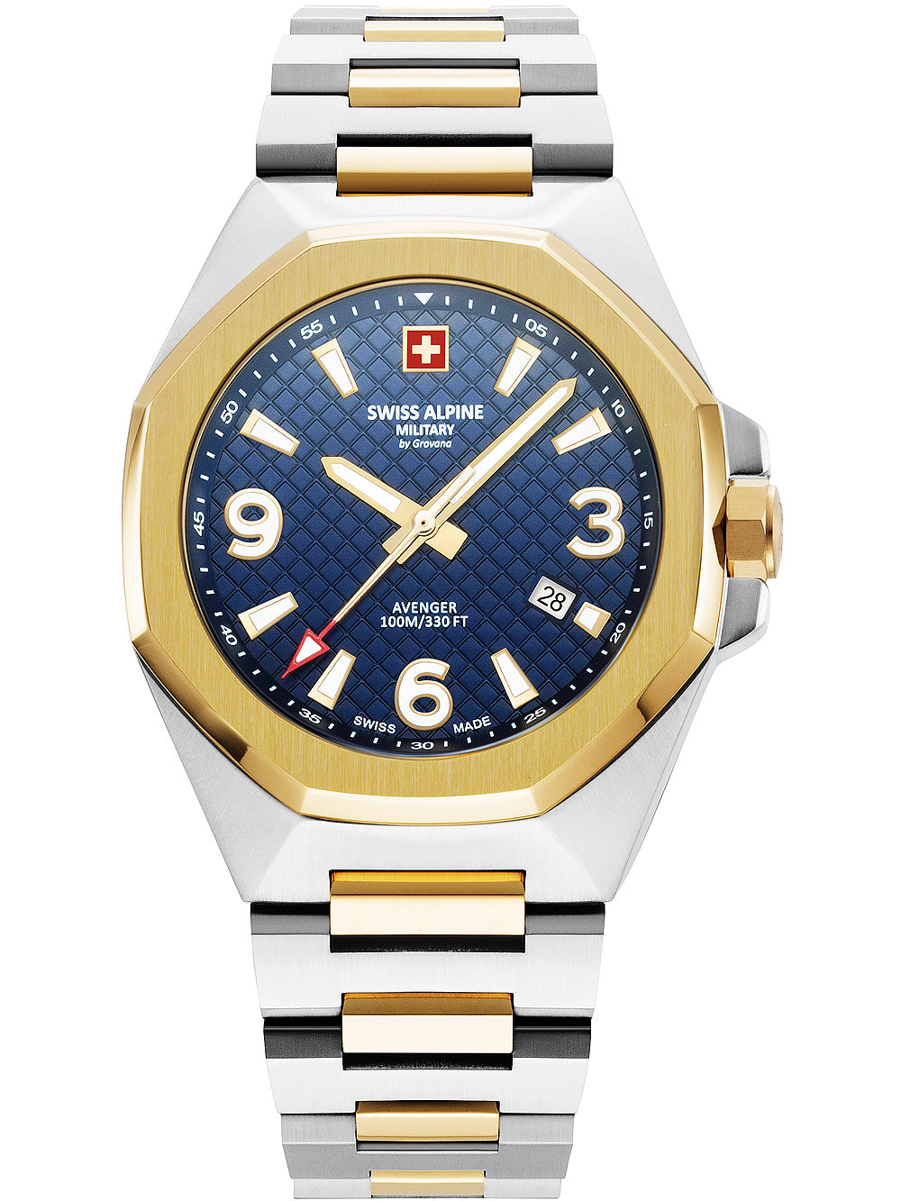 SWISS ALPINE MILITARY 7005-1145 Analoguhr Armbanduhr 46 mm