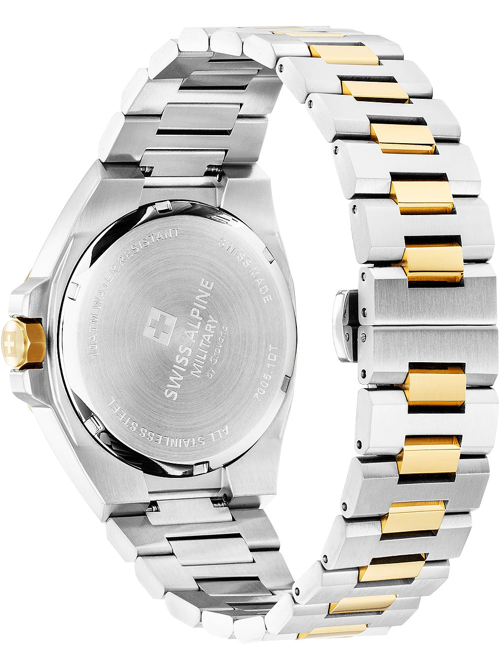 SWISS ALPINE MILITARY 7005-1147 Analoguhr Armbanduhr 46 mm ansicht-3