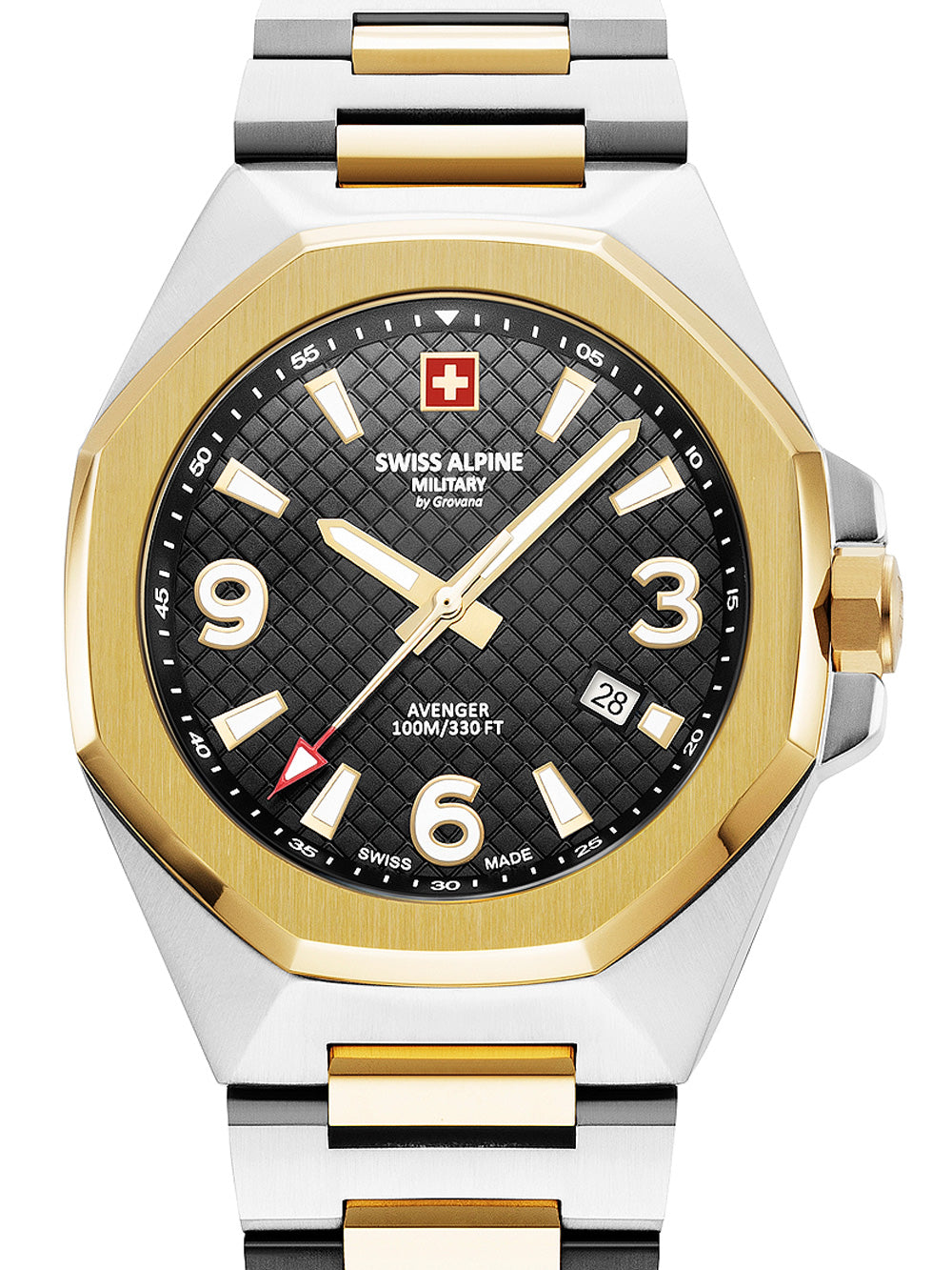 SWISS ALPINE MILITARY 7005-1147 Analoguhr Armbanduhr 46 mm