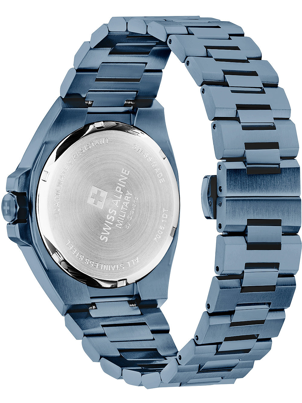 SWISS ALPINE MILITARY 7005-1195 Analoguhr Armbanduhr 46 mm ansicht-3
