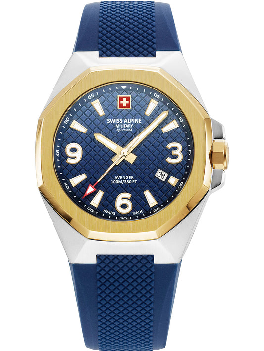SWISS ALPINE MILITARY 7005-1845 Analoguhr Armbanduhr 43 mm