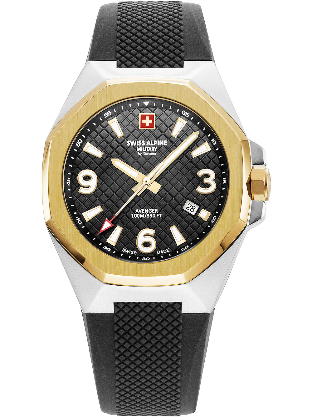 SWISS ALPINE MILITARY 7005-1847 Analoguhr Armbanduhr 46 mm