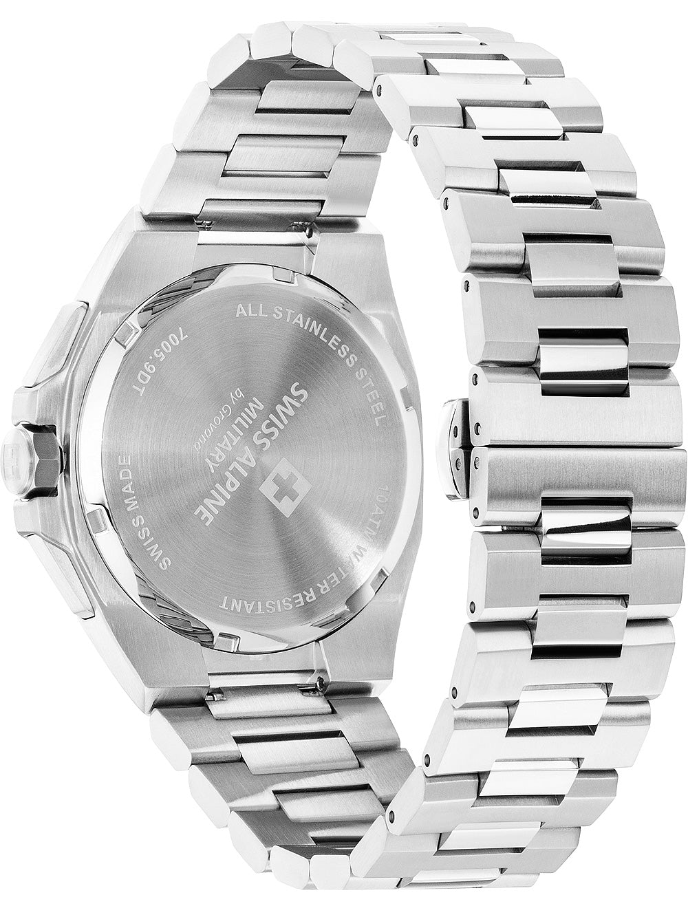 SWISS ALPINE MILITARY 7005-9134 Chronograph Armbanduhr 46 mm ansicht-3
