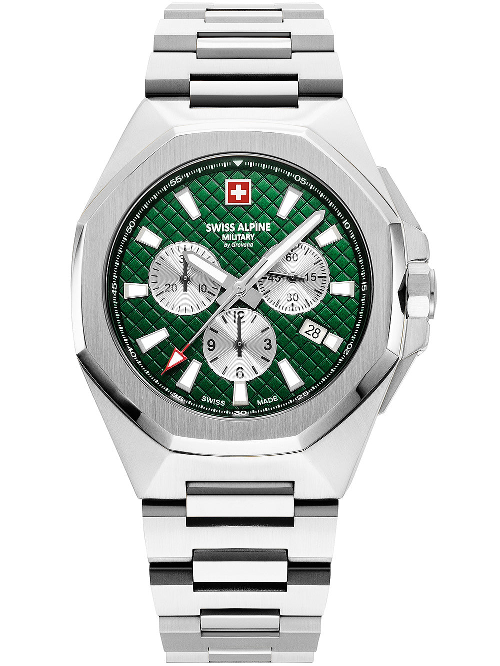 SWISS ALPINE MILITARY 7005-9134 Chronograph Armbanduhr 46 mm