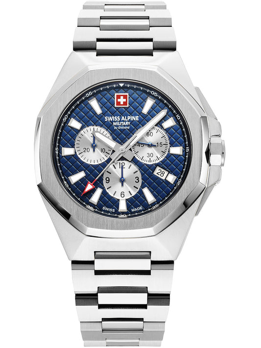 SWISS ALPINE MILITARY 7005-9135 Chronograph Armbanduhr 46 mm